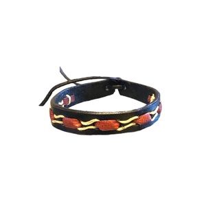 NEW Handmade Mexican Woven Leather Bracelet